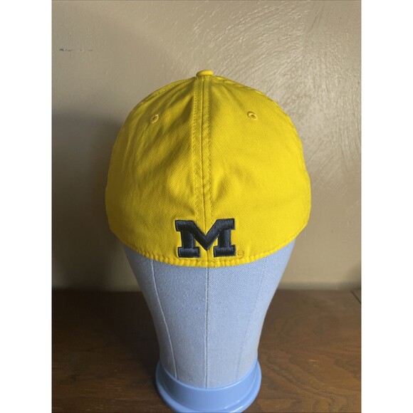 Yellow & Blue Jordan Hat Michigan Wolverines Size OSFM - Picture 4 of 7